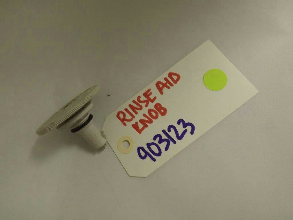 WHIRLPOOL DISHWASHER 903123 RINSE AID KNOB USED WHIRLPOOL DISHWASHER 903123 RINSE AID KNOB USED